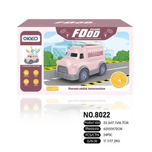 Pretend Ice Cream Truck Kit for Kids